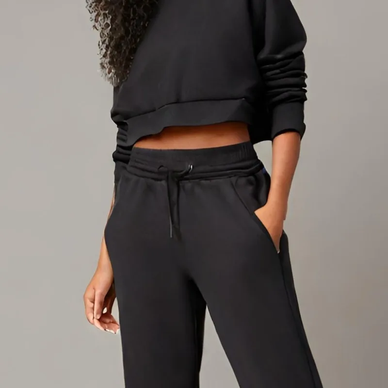 Prada Slim Fit Linen Maternity Trousers - Black
