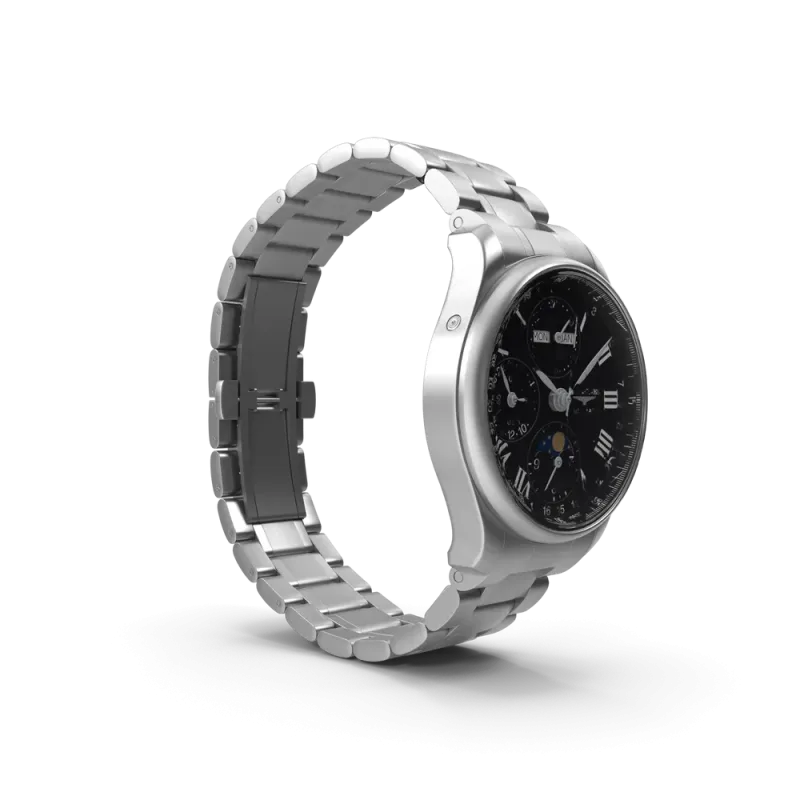 Adidas Relaxed Polyester Smart Watch - Black